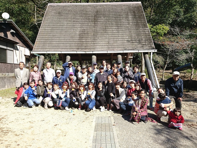 羅漢の里で国際交流ＢＢＱを行いました