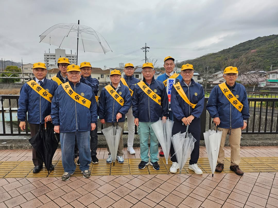 春の交通安全啓発